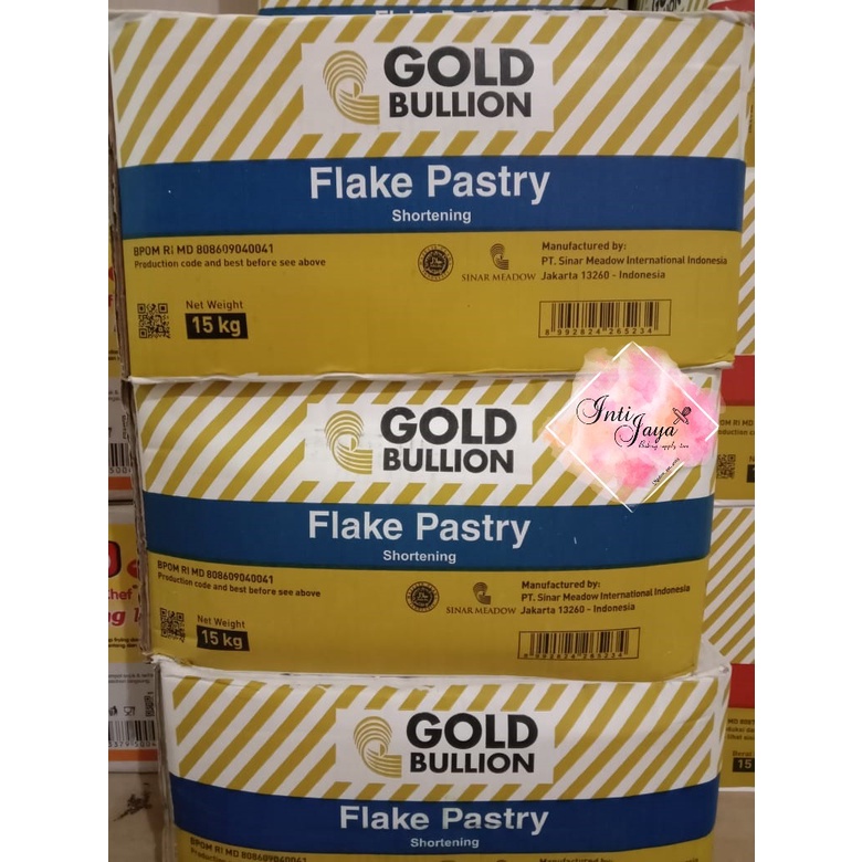 Jual Gold Bullion Flake Pastry Korsvet Kg Shopee Indonesia