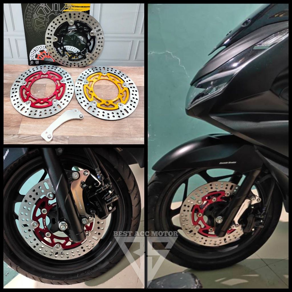 Jual PIRINGAN CAKRAM DELKEVIC PCX 160 260MM DISC DND PCX 160 CBS 2021