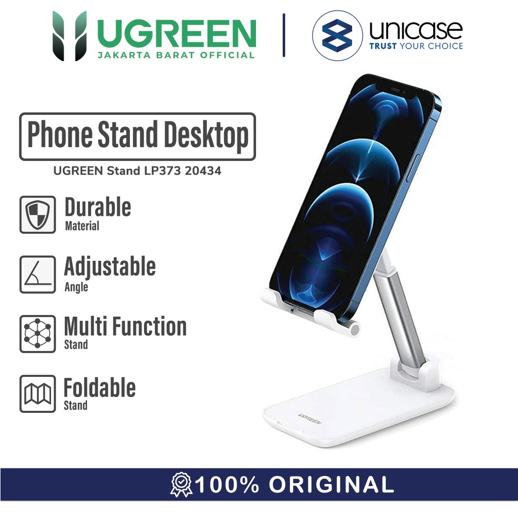 Jual Stand Holder Handphone Tablet Ugreen Dudukan Desktop Foldable