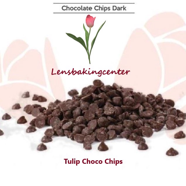 Jual Tulip Dark Compound Choco Chocolate Chips ChocoChips