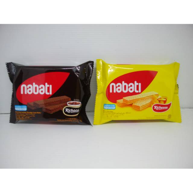 Jual NABATI COKLAT DAN KEJU RICHEESE DAN RICHOCO 39gr WAFER ENAK RENYAH