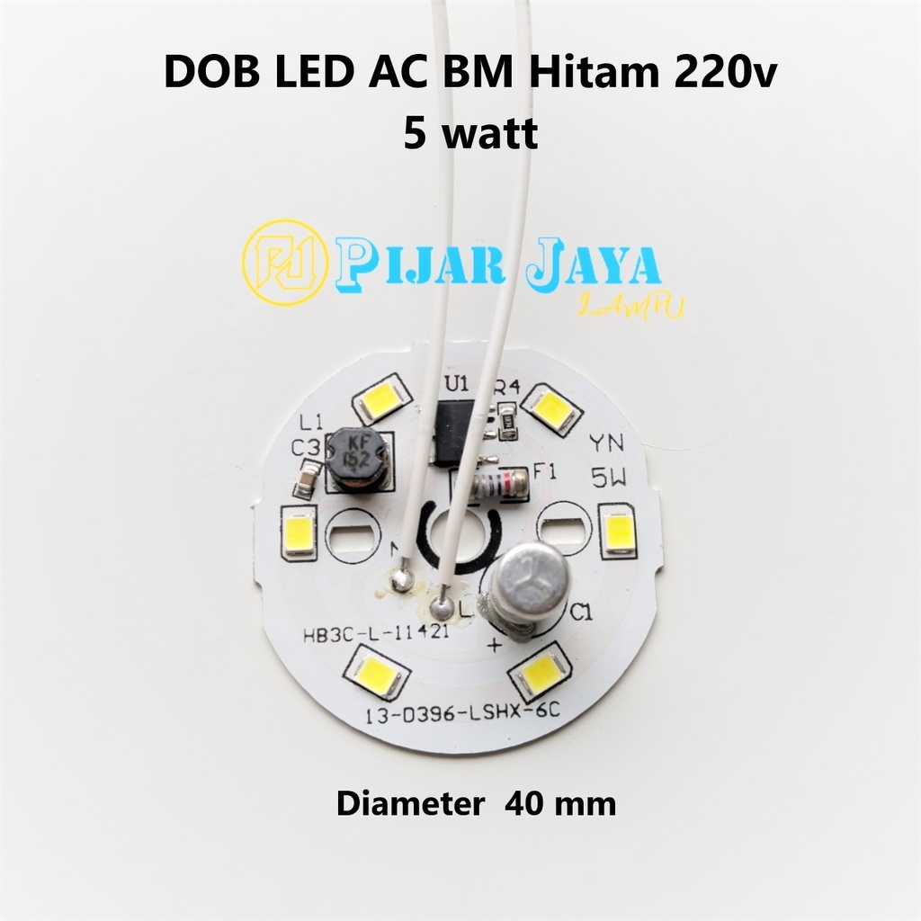 Jual Pcb Lampu Led Ac Bm Hitam Watt Lengkap