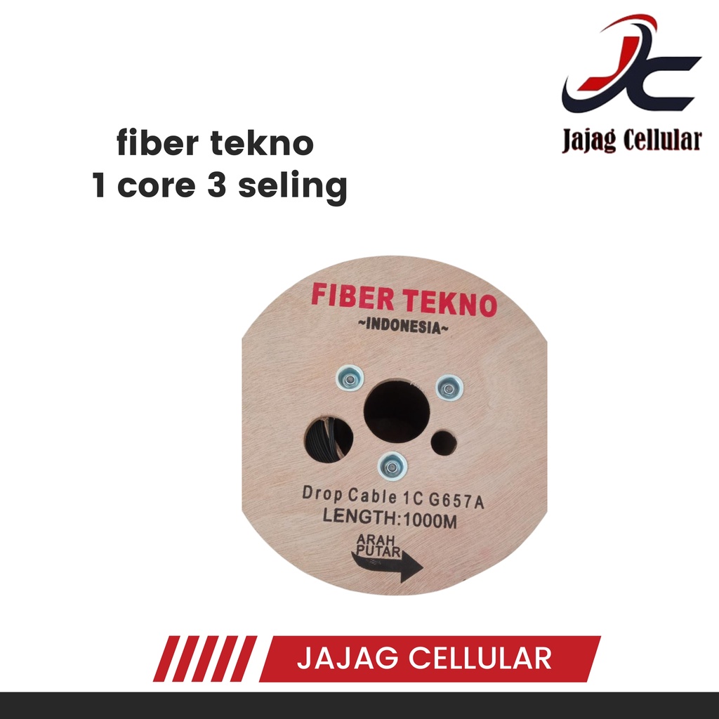 Jual Drop Core Kabel Fiber Optik Fiber Tekno Core Seling Meter