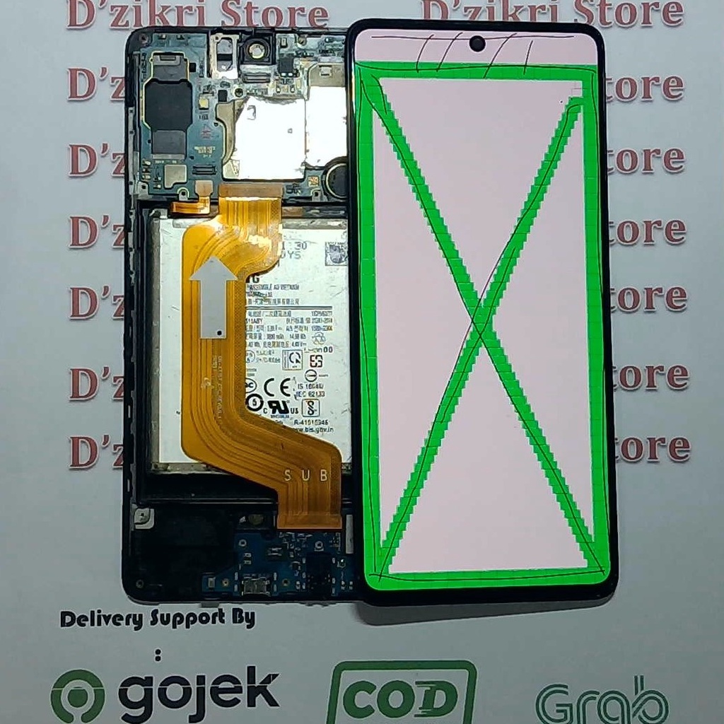 Jual Lcd Samsung A A Original Copotan Normal Shopee Indonesia