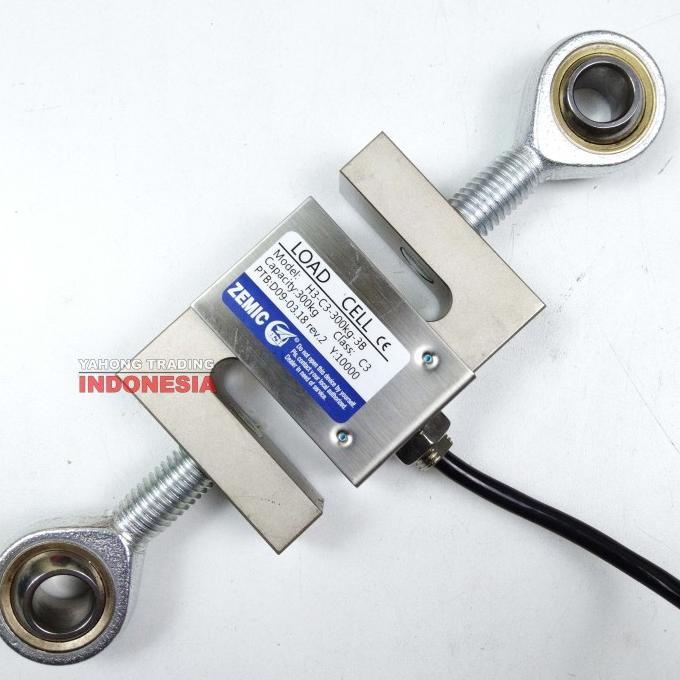 Jual Load Cell Zemic H3 C3 300Kg Tipe S Loadcell Sensor Timbangan