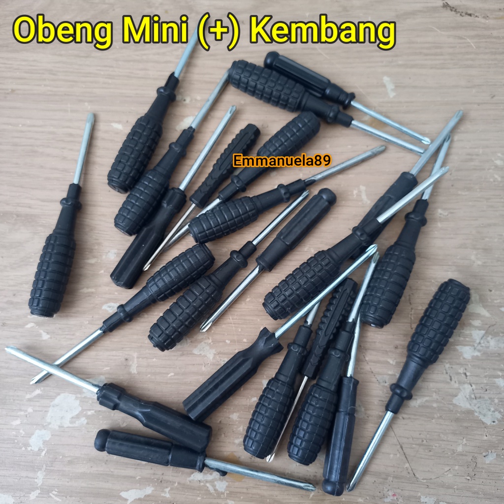 Jual Obeng Plus Mini Obeng Kembang Obeng Serbaguna Shopee Indonesia