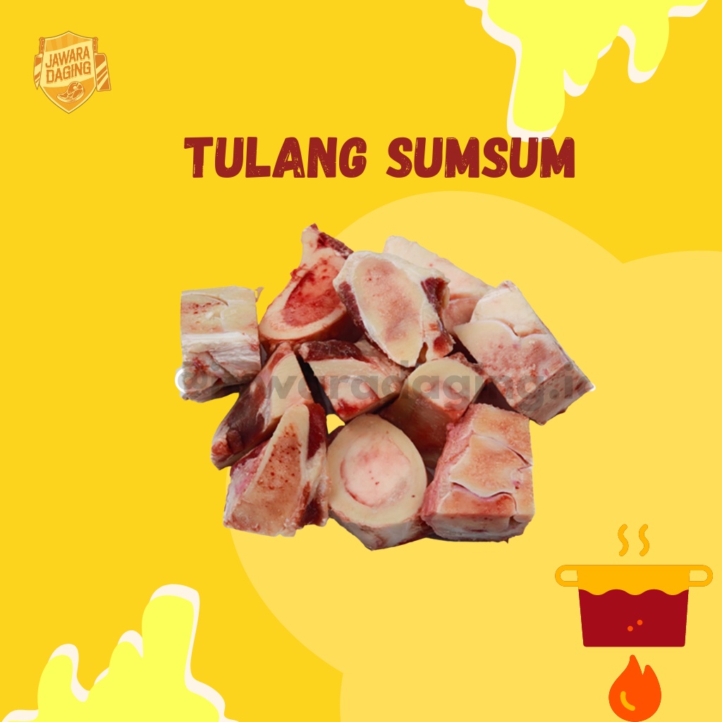 Jual Tulang Sumsum Sapi Potongan 1kg Segar Fresh Shopee Indonesia