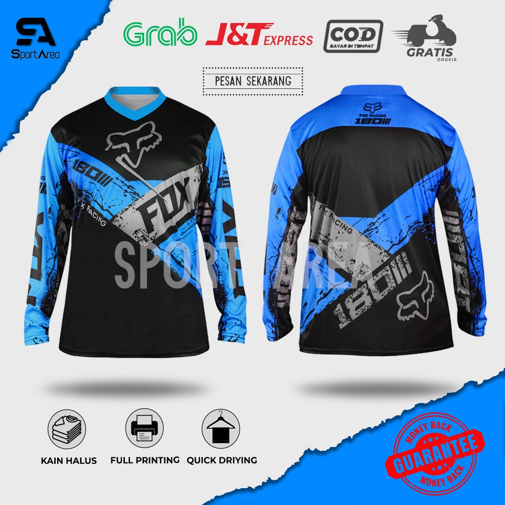 Jual Kaos Jersey Sepeda Mtb Downhill Motor Cross Trail Terbaru Baju