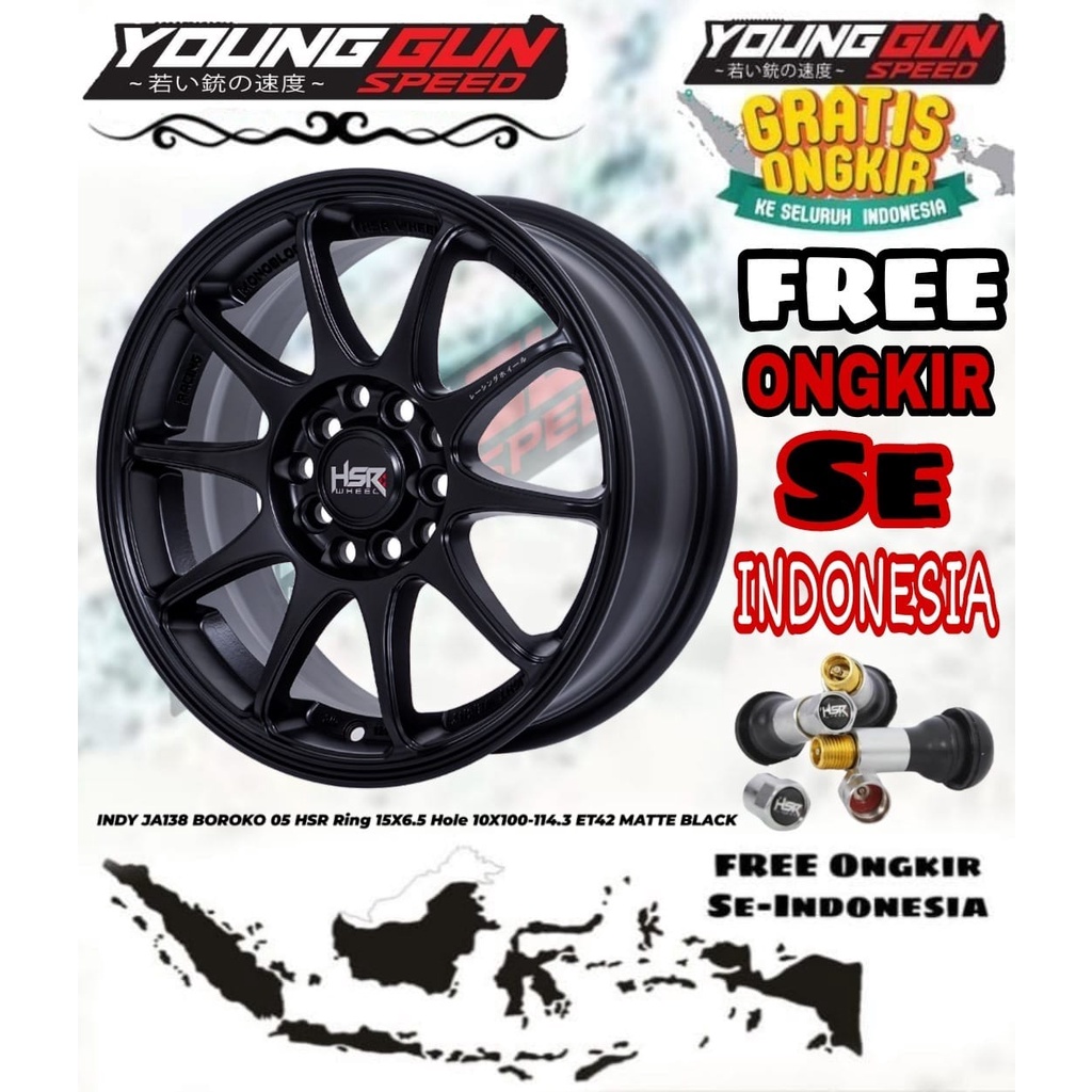 Jual Velg Racing Ring 15 Hsr Indy Boroko Velg Mobil Sienta Grandmax