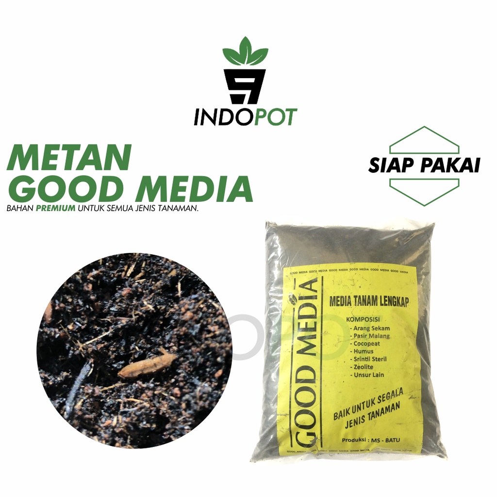 Jual Media Tanam Siap Pakai Good Media Kg Gr Metan Tanaman