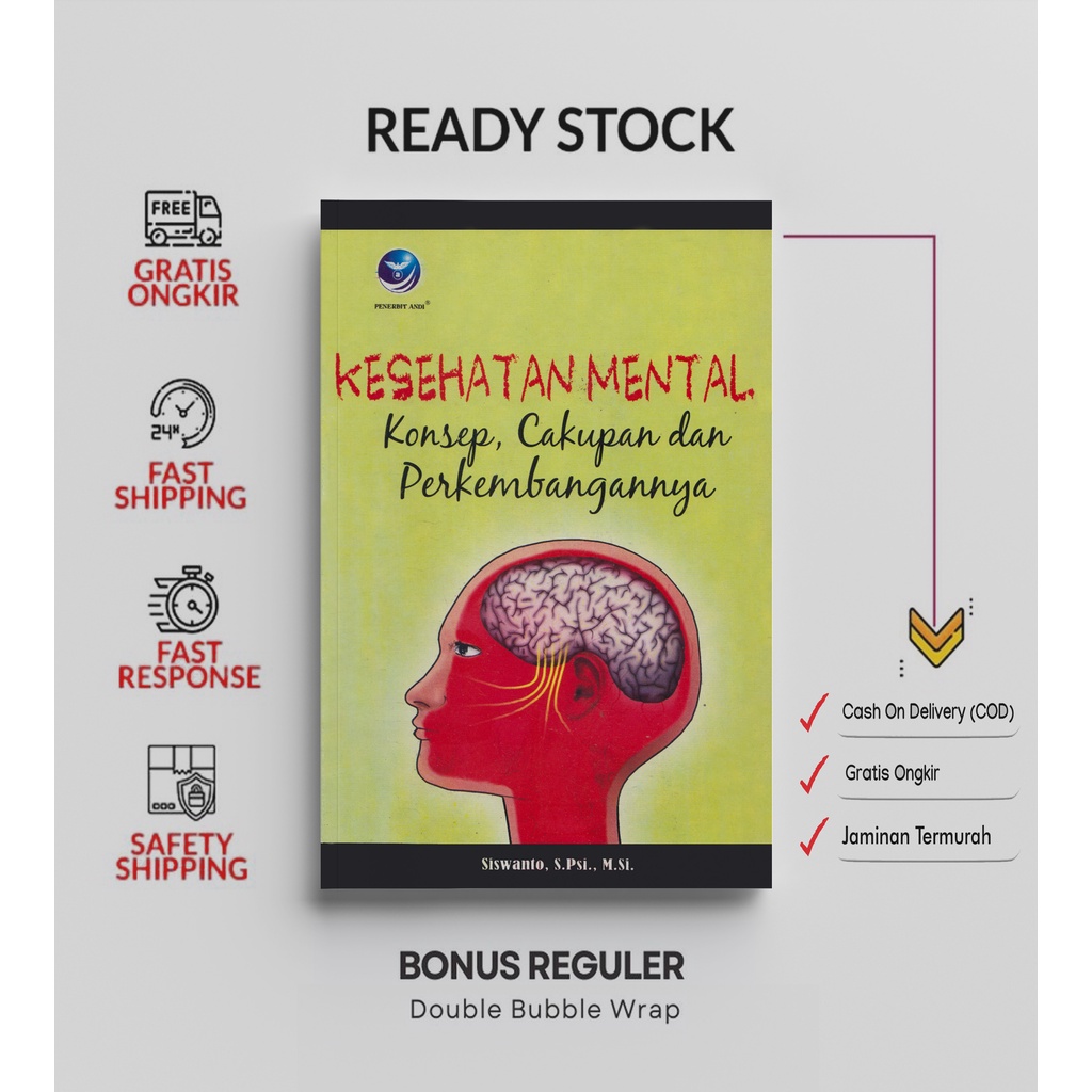 Jual Kesehatan Mental Konsep Cakupan Dan Perkembangannya By Siswanto