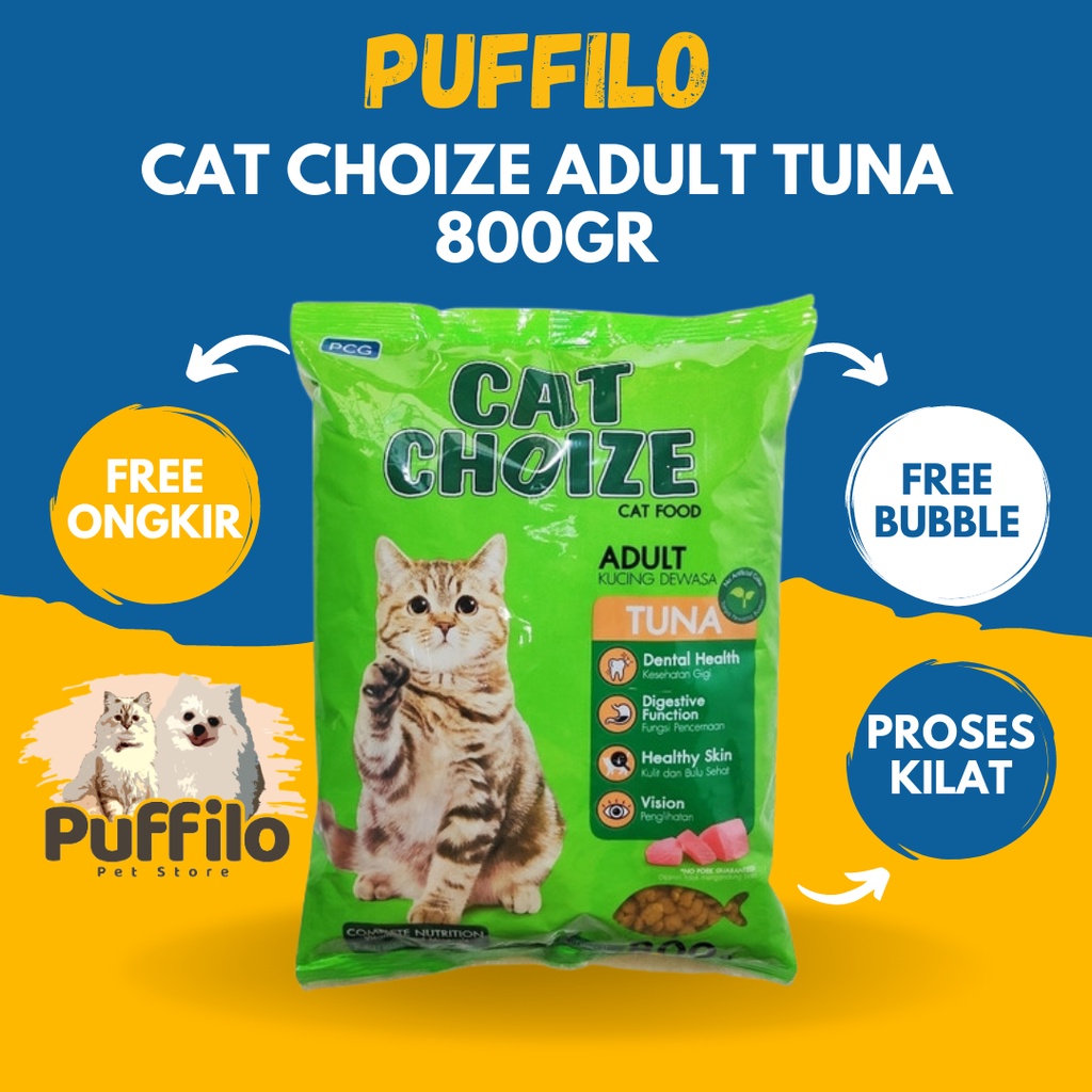 Jual Cat Choize Adult Tuna Hijau Gr Shopee Indonesia