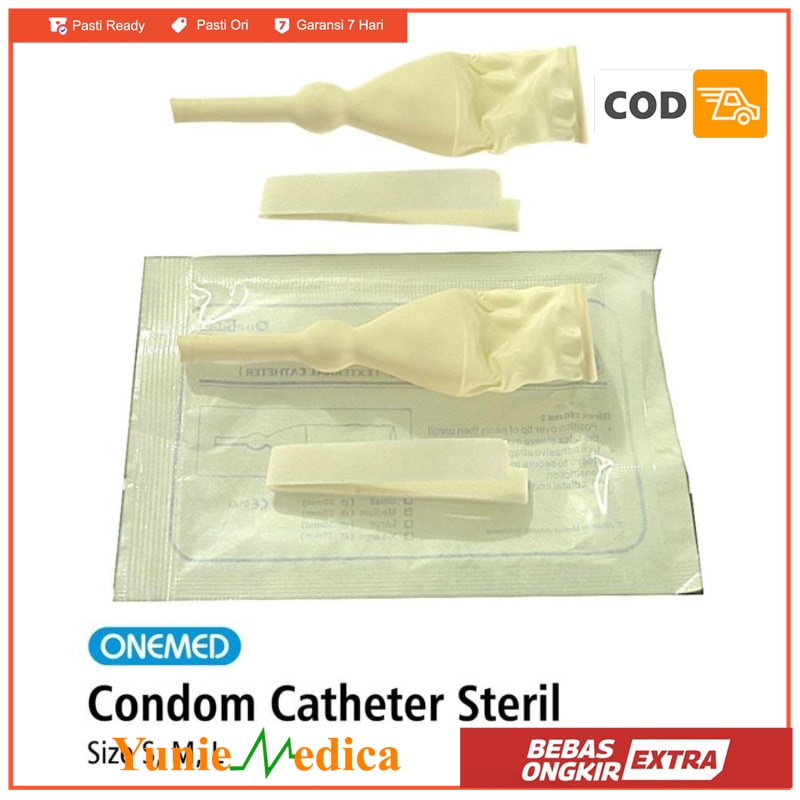 Jual Condom Catheter Onemed Pcs L Shopee Indonesia