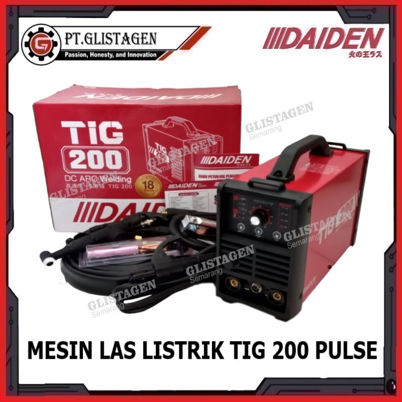 Jual Mesin Las Listrik Stainless Welding Inverter Tig Pulse Daiden