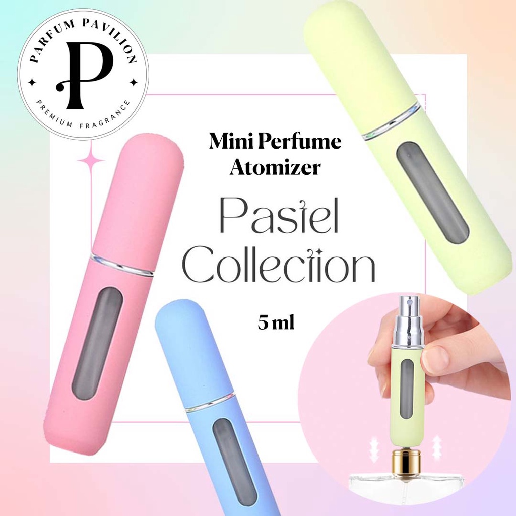 Jual PERFUME ATOMIZER BOTOL PARFUM REFILL MINI PORTABLE UKURAN 5 ML