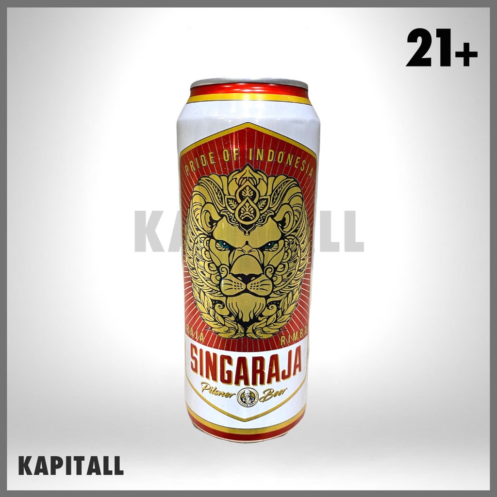 Jual BEER SINGARAJA CAN 500ml Shopee Indonesia