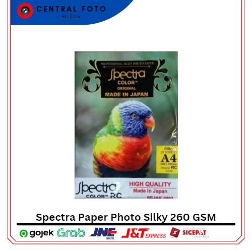 Jual Paper Photo Spectra Kertas Foto Spectra Silky Gsm A Shopee