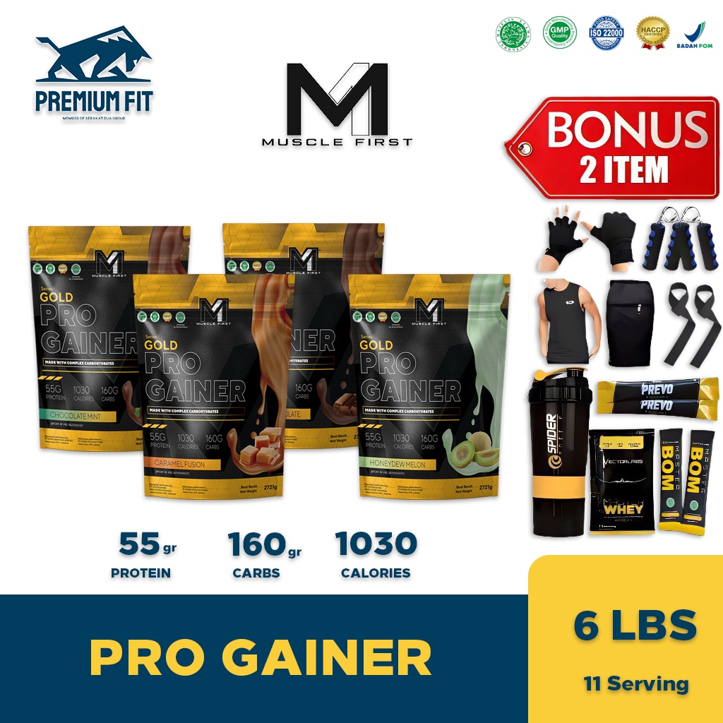 Jual M1 Pro Gainer 6 Lbs Muscle First Penambah Berat Badan Dan Masa