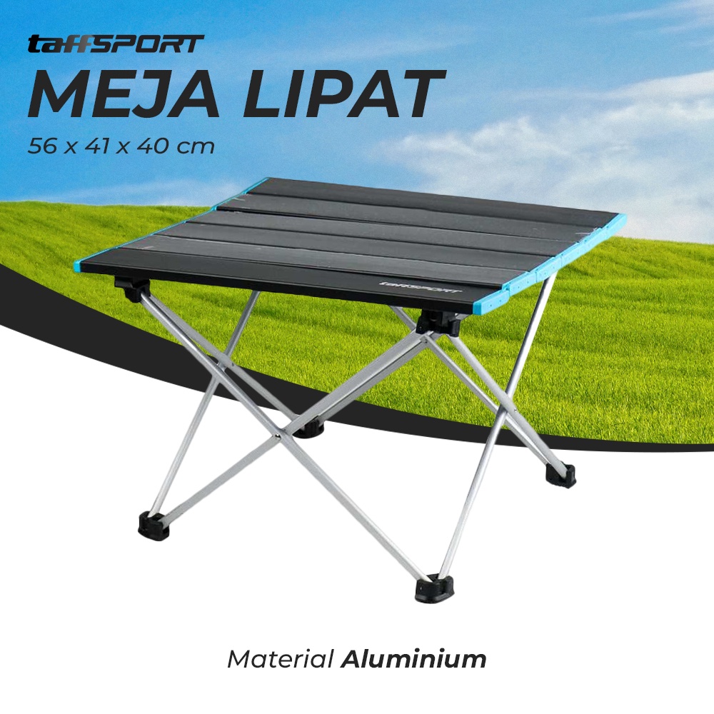 Jual Meja Lipat Camping Piknik Foldable Portable Aluminium Table