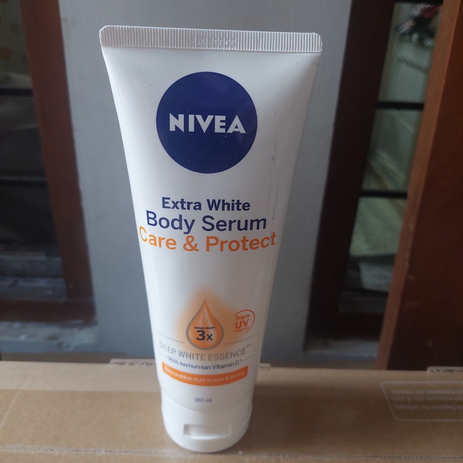 Jual Nivea Extra White Body Serum Care Protect 180 Ml Shopee Indonesia