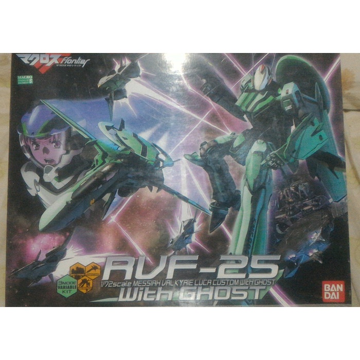 Jual RVF 25 MESSIAH VALKYRIE Luca Custom With Ghost Macross Frontier