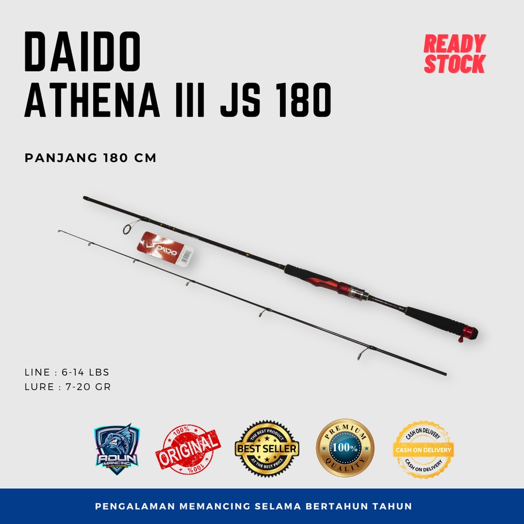 Jual Joran Daido Athena III Pro Series JS 602 Shopee Indonesia