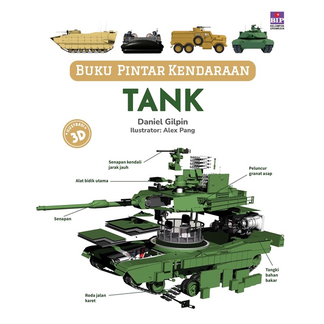 Jual Buku Pintar Kendaraan Tank Shopee Indonesia