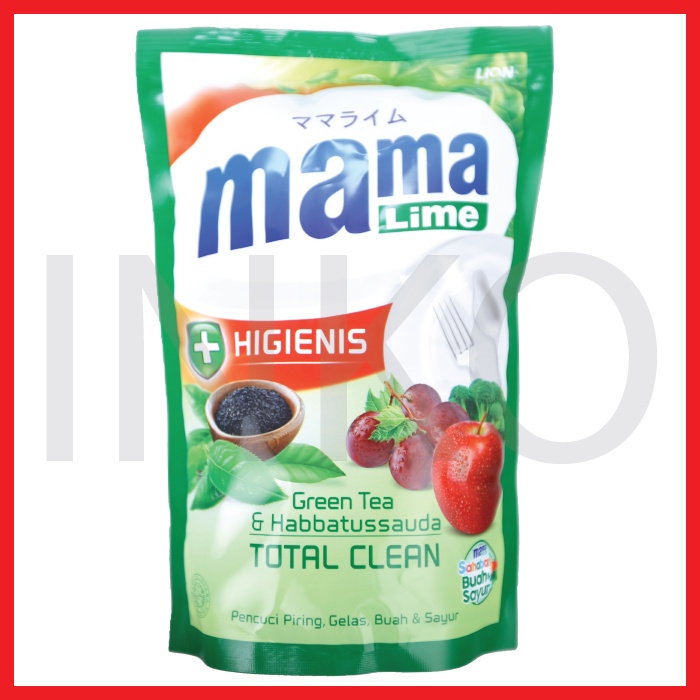 Jual Mama Lime Pencuci Piring Total Clean Green Tea Lime Mineral Salt