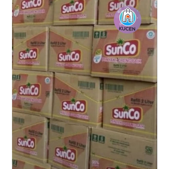 Jual MINYAK GORENG SUNCO 2 LITER 1 DUS ISI 6 PCS Shopee Indonesia