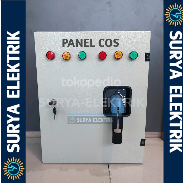 Jual PANEL COS OHM SAKLAR HANDEL PLN GENSET 125A 125 AMPER SIRCOVER