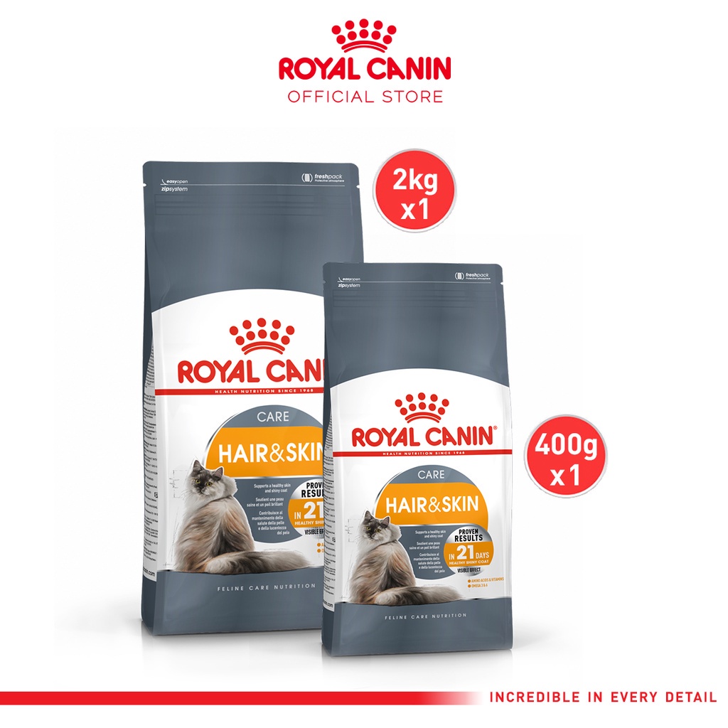 Jual Royal Canin Hair Skin Care Makanan Kucing Dewasa Dry 2kg Royal