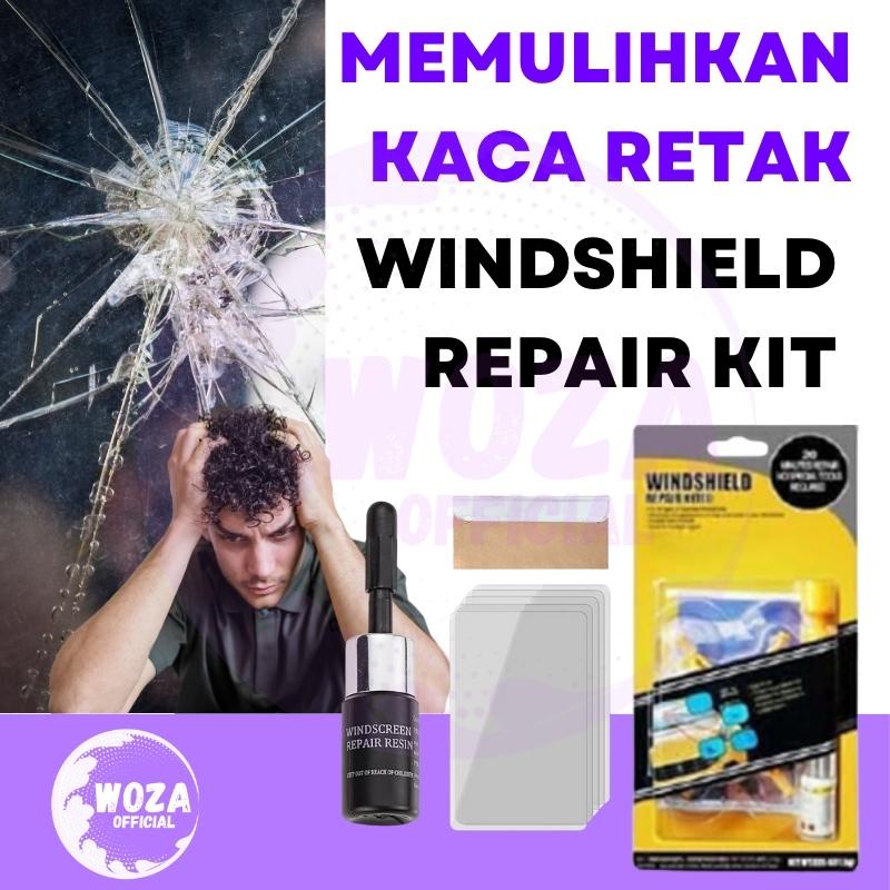 Jual Lem Reparasi Kaca Mobil Hp LCD Retak Pecah Windshield Glass Repair