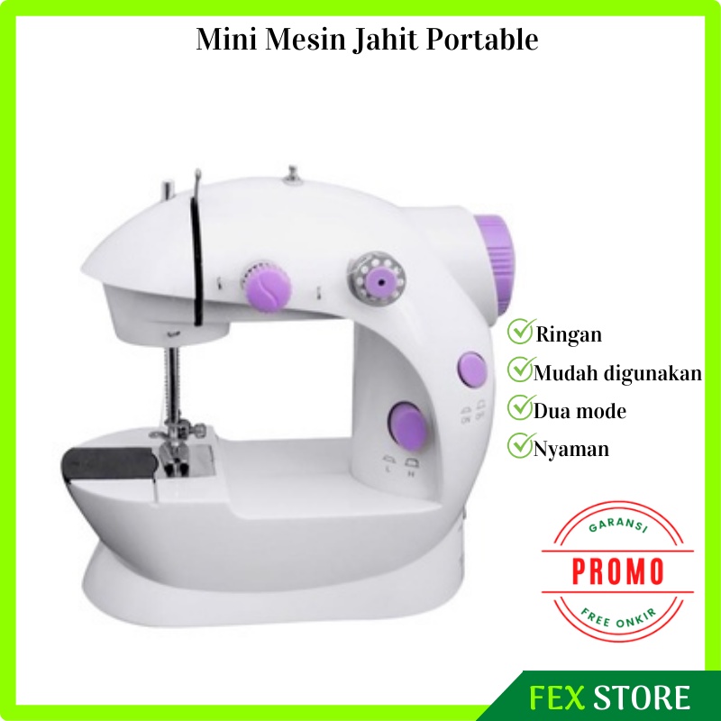 Jual Mesin Jahit Porteble Mini Listrik Serbaguna Garansi 100 Sewing