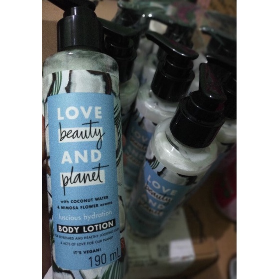 Jual Love Beauty And Planet Body Lotion Body Serum 400 Ml Shopee