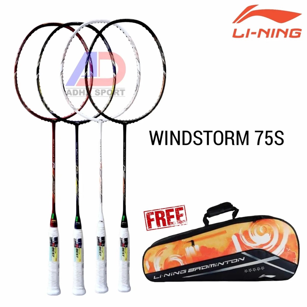 Jual Lining Windstorm 75S 75 S Original Raket Badminton Bulutangkis