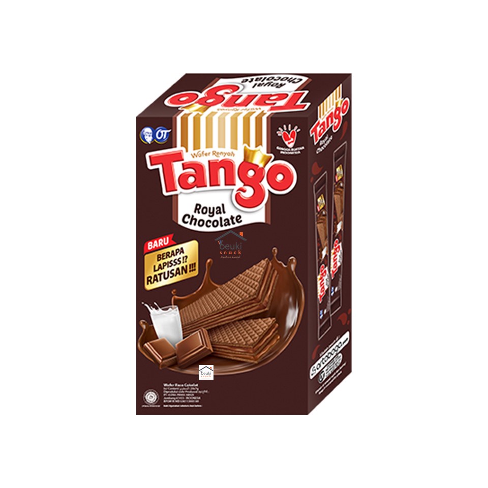 Jual Tango Wafer Long Chocolate Milk Box Isi Sachet Shopee Indonesia