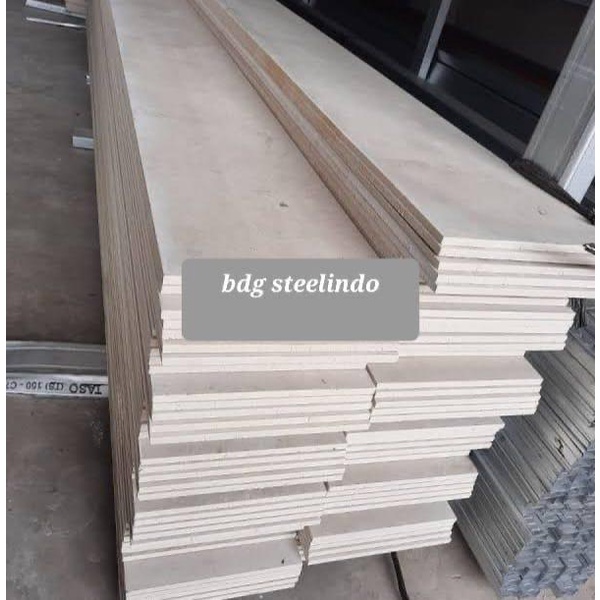 Jual Lisplank Polos 20cm X 8mm Woodplank Grc Lisplang Papan Semen