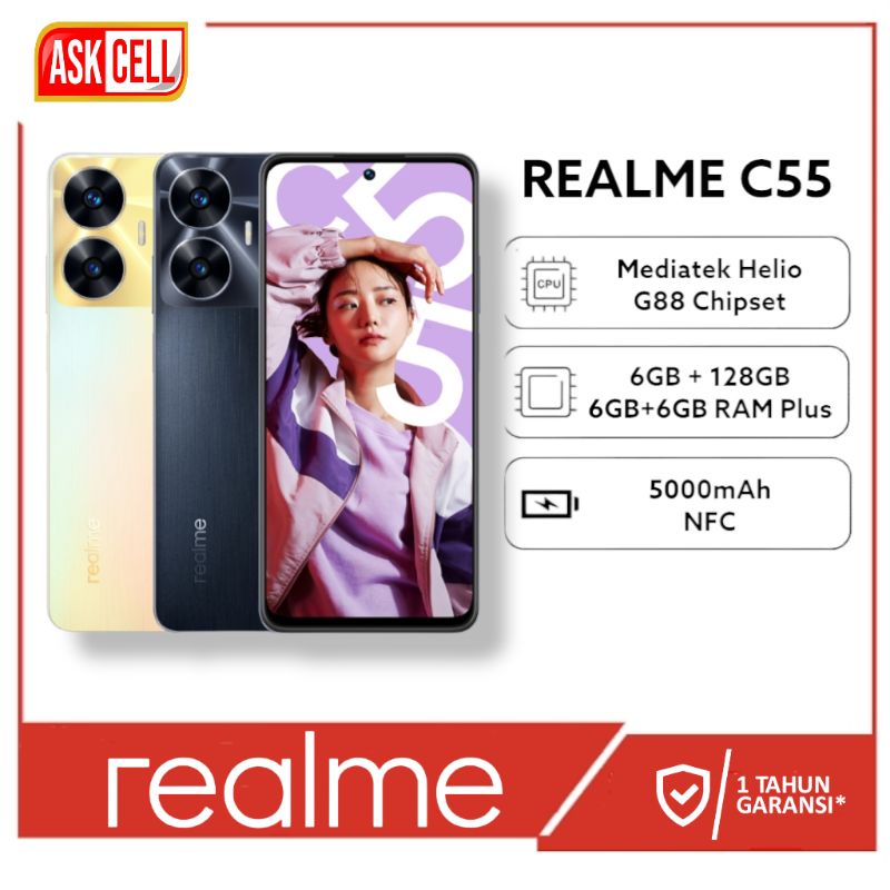 Jual Realme C Nfc Gb Gb Mp Ai Camera Up To Gb Dynamic Ram