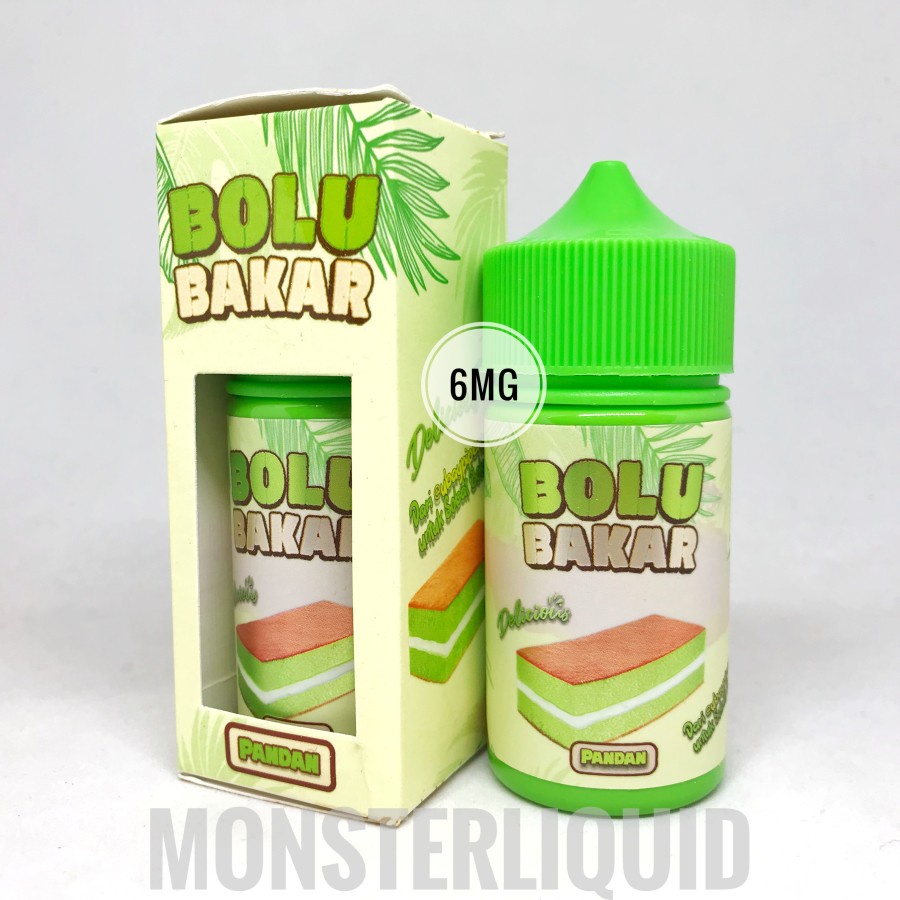 Jual Bolu Bakar Pandan By Java Juice Mg Ml Shopee Indonesia