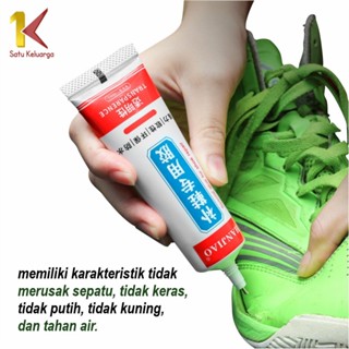 Jual Satu Keluarga Lem Sepatu Transparan Tahan Air 60ML Serbaguna C799