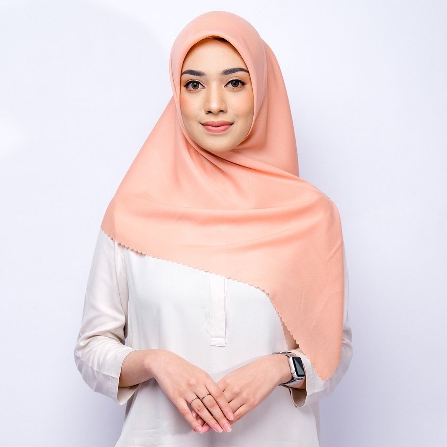 Jual Noora Hijab Kerudung Segi Empat Shinar Glamour Laser Cut Jilbab