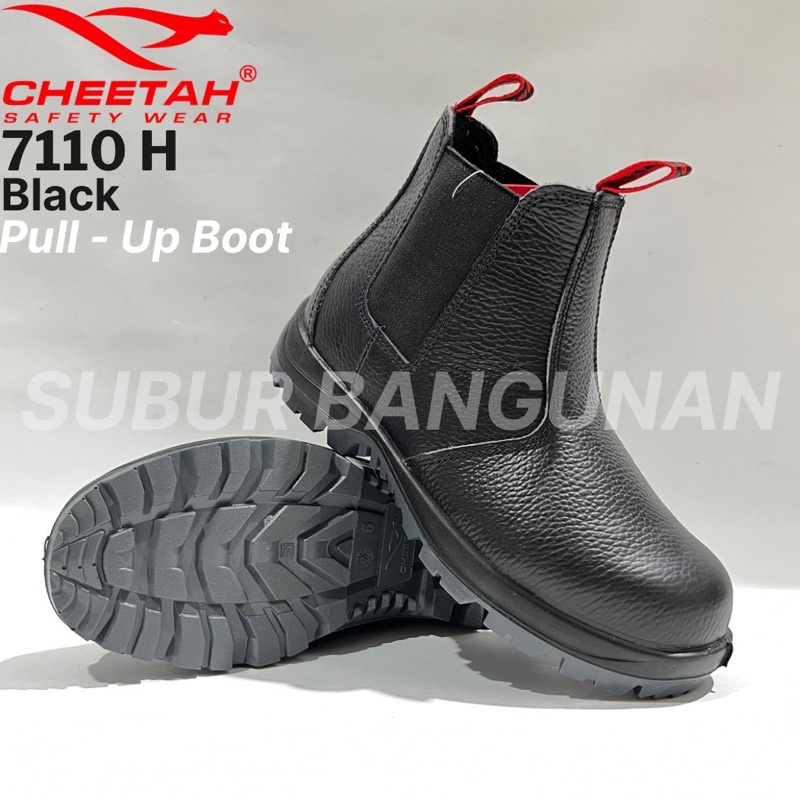 Jual Cheetah H Sepatu Safety Shoees Cheetah H Black Hitam