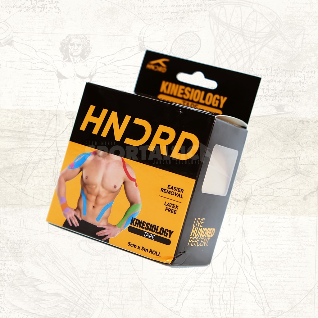 Jual Kinesiology Tape Hndrd Kinesio Tape Hundred Tapping Shopee