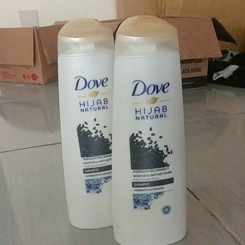 Jual Dove Sampo Hijab Natural Habbatus Sauda Rontok Anti Ketombe