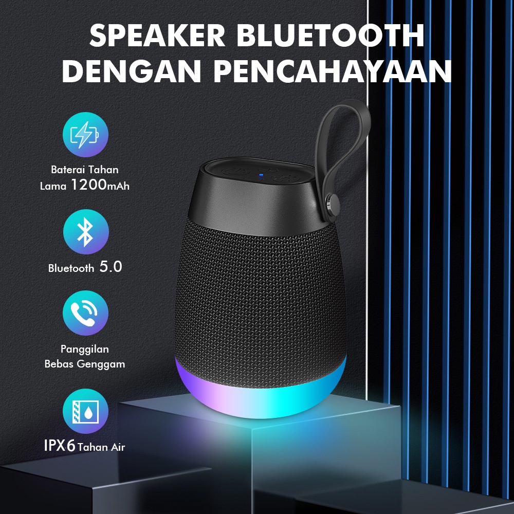 Jual Popcorn Speaker Bluetooth Subwoofer Wireless Bluetooth Speaker