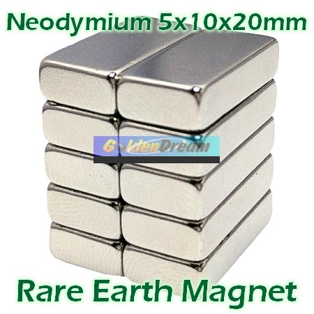 Jual X X Mm Strong Magnet Neodymium X X Balok Persegi Petak Mm