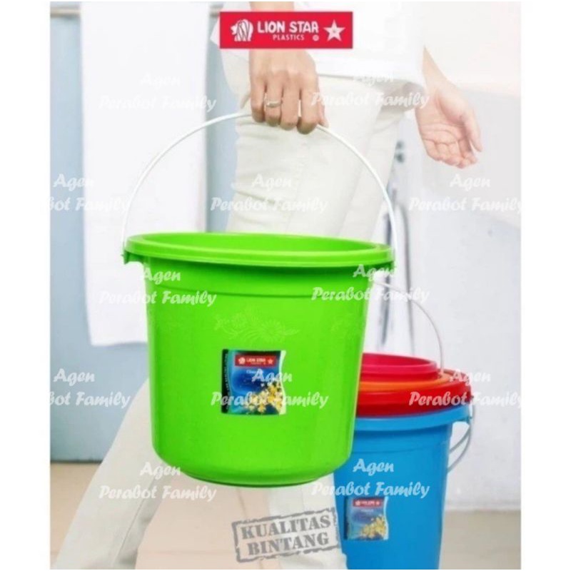 Jual Lion Star Ember Air Plastik Gagang Kawat Pl Pail Galon