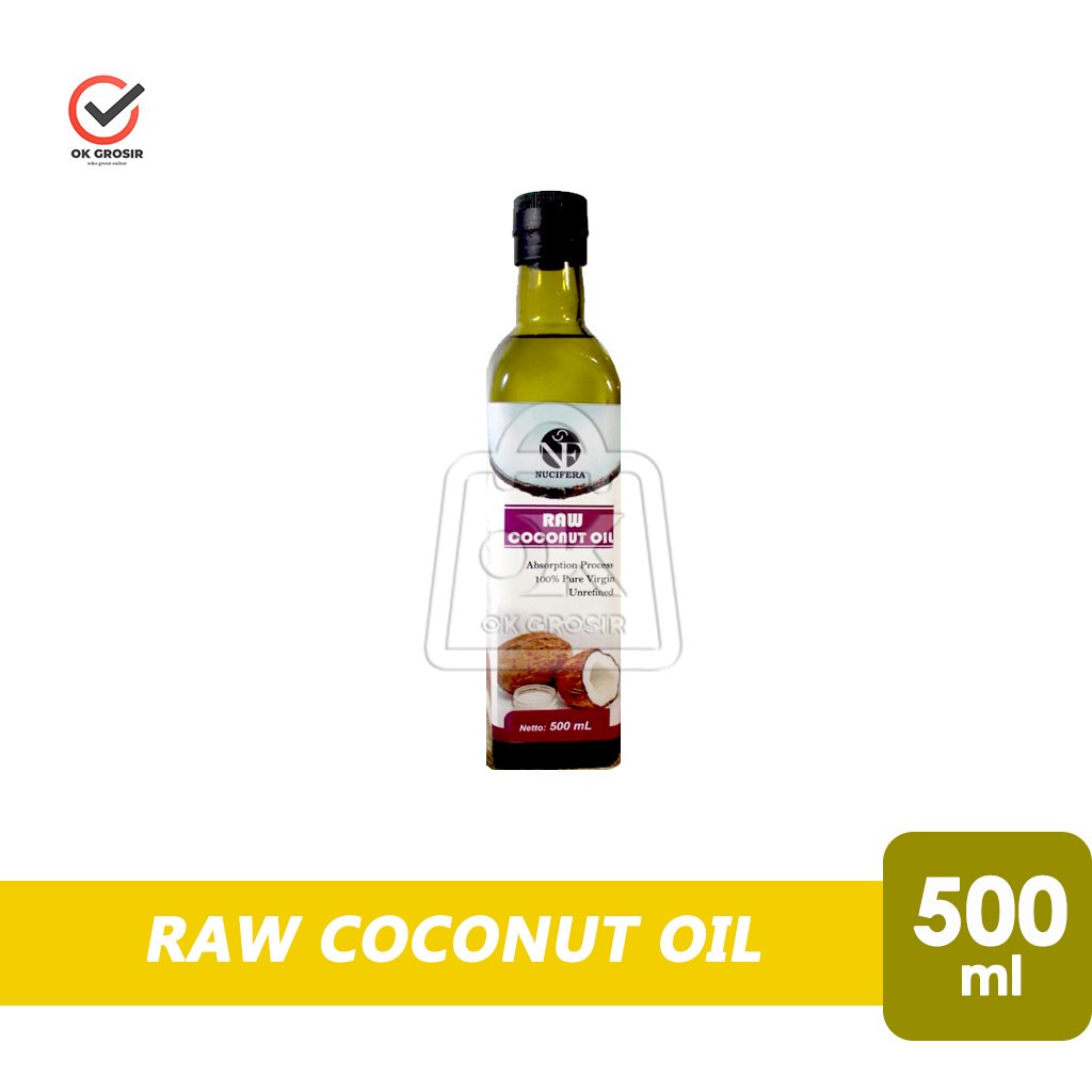 Jual Vco Raw Virgin Coconut Oil NUCIFERA Minyak Kelapa Murni Botol