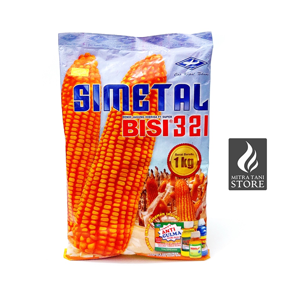 Jual Bisi Simetal Benih Jagung Hibrida F Super Cap Kapal Terbang