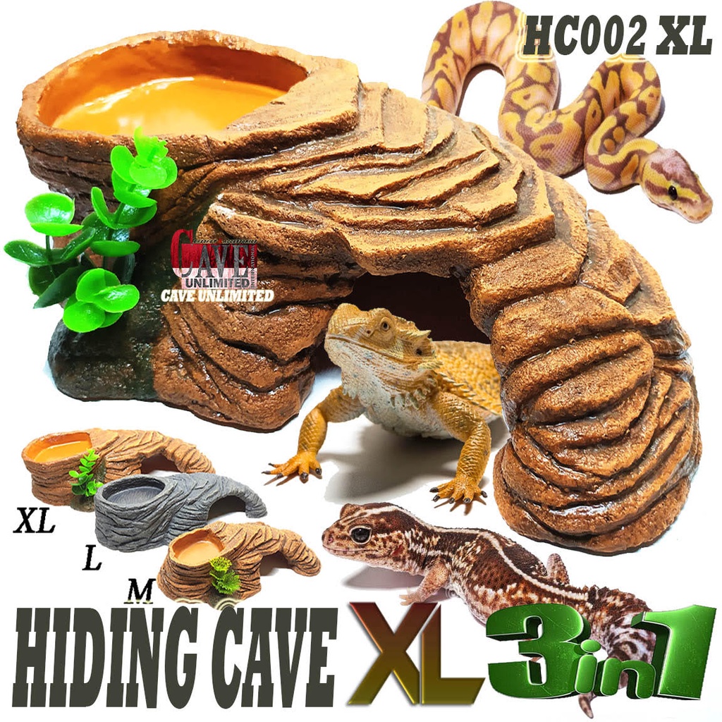 Jual Hc C Xl Hiding Cave Place In Hidingcave Waterdish Basking